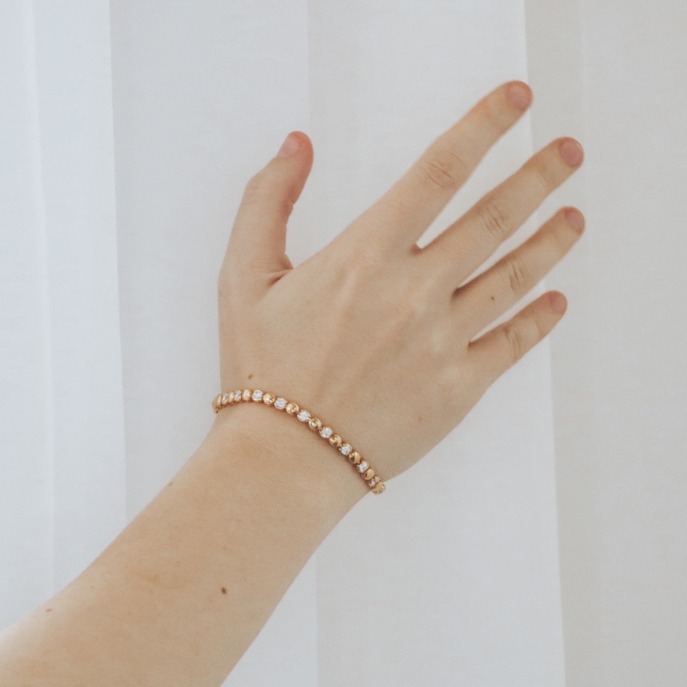 Gold and Diamond Bracelet